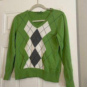 Green plaid sweater🔥